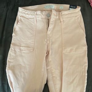 Brand new lucky brand pink stretchy jeans